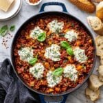 Zucchini & Ground Turkey Skillet with Ricotta Recipe