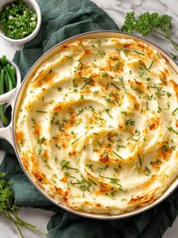 Classic Cottage Pie with Cheddar-Chive Mashed Potatoes Recipe