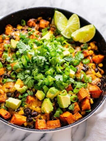Tex Mex Sweet Potato Skillet Recipe