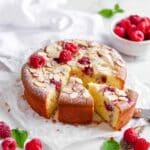 Raspberry Almond Cake Recipe