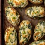 Kale and Smoked Cheddar Twice Baked Potatoes Recipe