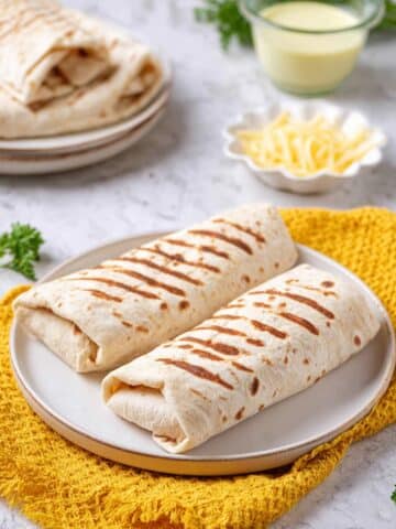 Air Fryer Chicken Shawarma Wraps Recipe
