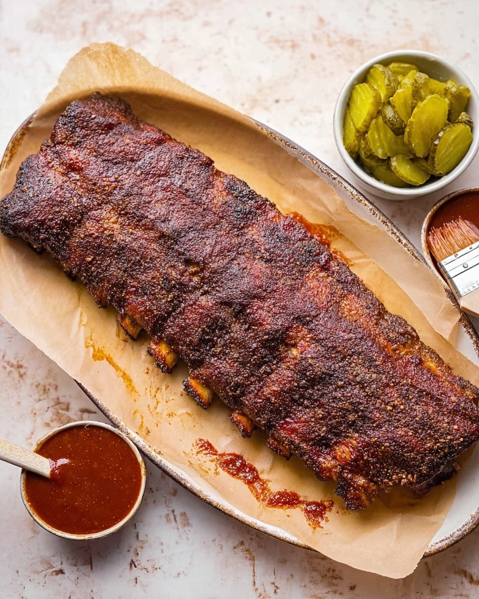 Baked St. Louis-Style Ribs with Homemade Barbecue Sauce