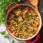 One-Pot Spanish Rice & Beans Recipe
