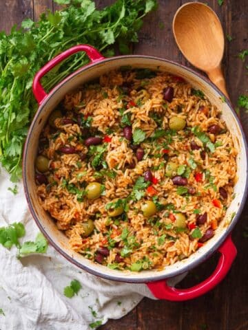 One-Pot Spanish Rice & Beans Recipe
