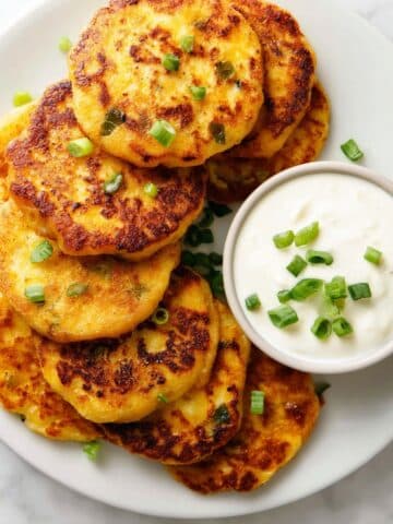 Leftover Mashed Potato Cakes Recipe