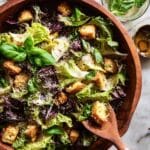 Lemon Parmesan Sesame Salad Recipe