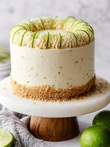 Key Lime Cake with Lime Cream Cheese Frosting Recipe