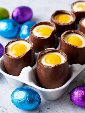 Cheesecake Filled Easter Eggs Recipe