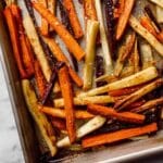 Garlic Roasted Root Vegetable Fries Recipe