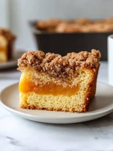 Apricot Buttermilk Coffee Cake with Streusel Topping Recipe