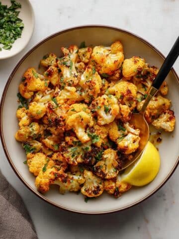 Best Roasted Cauliflower with Garlic Recipe