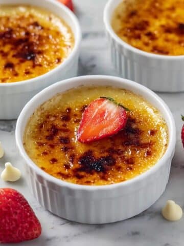 White Chocolate Creme Brûlée Recipe