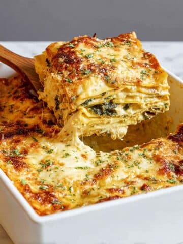 Butternut Squash and Spinach Lasagna Recipe