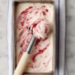 Frozen Yogurt with Tart Cherries and Toasted Almonds Recipe