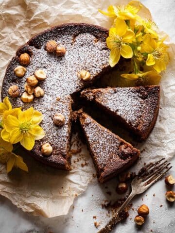 Hazelnut Olive Oil Cake (GF, DF) Recipe