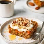 High Protein Carrot Cake Baked Oatmeal Recipe
