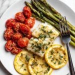 Garlic Butter Baked Cod Recipe