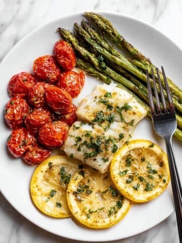 Garlic Butter Baked Cod Recipe