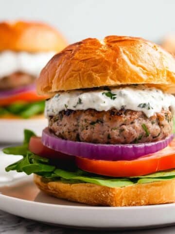 Lamb Herb Burgers Recipe