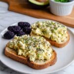 Avocado Cottage Cheese Toast Recipe