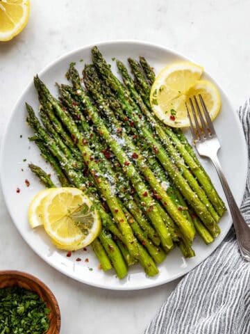 Roasted Parmesan Asparagus Recipe