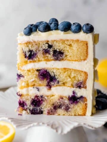 Lemon Blueberry Layer Cake Recipe