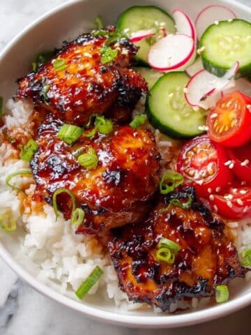 Sticky Sweet Chili Chicken Thighs Recipe