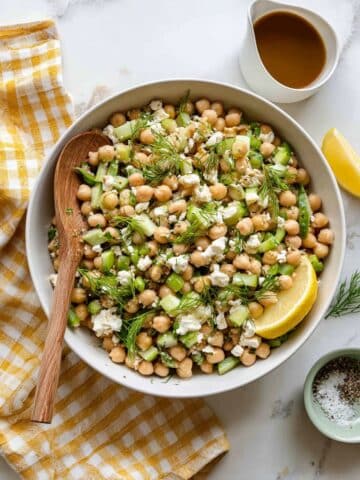 Mediterranean Dense Bean Salad Recipe