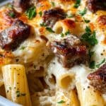 Steak & Truffle Gouda Pasta Bake Recipe