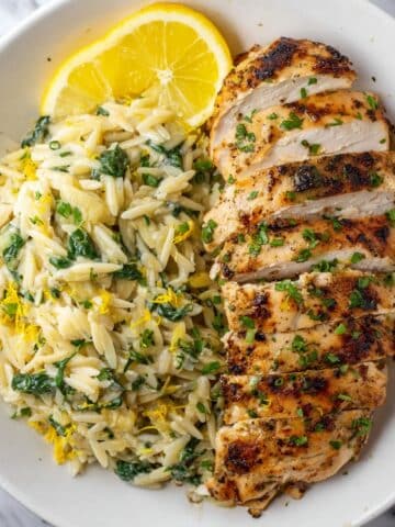 Lemon Chicken Orzo Recipe