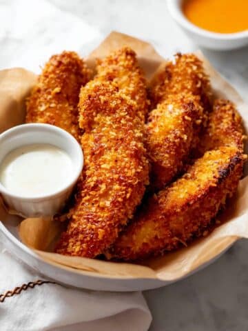 Crispy Hot Honey Chicken Tenders Recipe