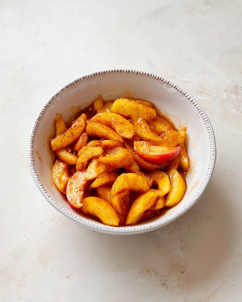 Healthy Peach Crisp Recipe