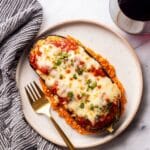 Crispy Baked Eggplant Parmesan Recipe
