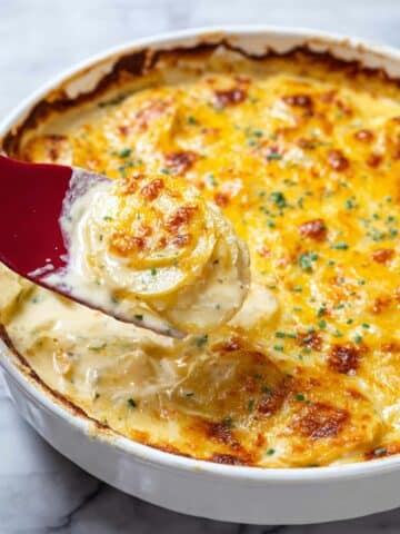 Easy Cheesy Scalloped Potatoes Recipe