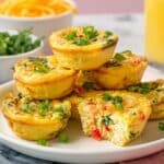 Oven Baked Sweet Potato Egg Bites with Veggies Recipe