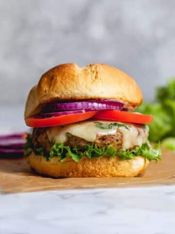 Juiciest Air Fryer Turkey Burgers Recipe