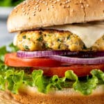 Juiciest Air Fryer Turkey Burgers Recipe