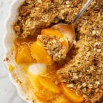 Healthy Peach Crisp Recipe