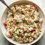 Spicy Chicken Salad with Cilantro, Parsley, and Sriracha Recipe