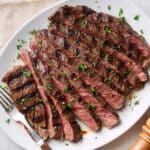Grilled Flank Steak with a Simple Marinade Recipe