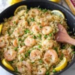 20 Minute One Pan Shrimp and Orzo Dinner Recipe