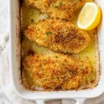 Baked Juicy Chicken Breast with Parmesan and Lemon Recipe