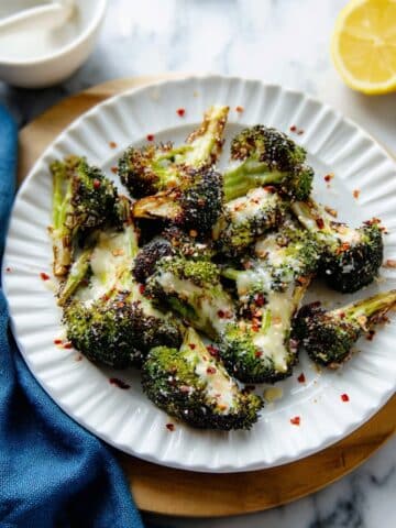 Cheesy Smashed Broccoli Recipe