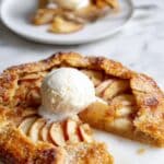 Easy Cinnamon Vanilla Apple Galette Recipe