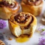 Baklava Cinnamon Roll Bites with Pistachios and Walnuts Recipe