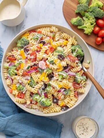 Ranch Pasta Salad Recipe