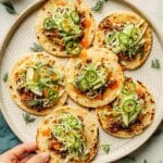Buffalo Chicken Smash Tacos with Herby Ranch Slaw Recipe