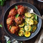 Turkey Meatballs with Sun-Dried Tomatoes in Marinara Recipe