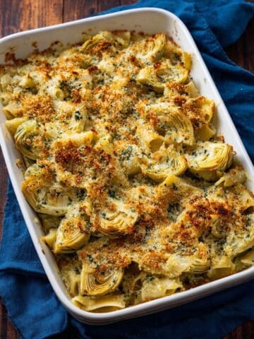 Baked Artichoke and Spinach Pasta Recipe